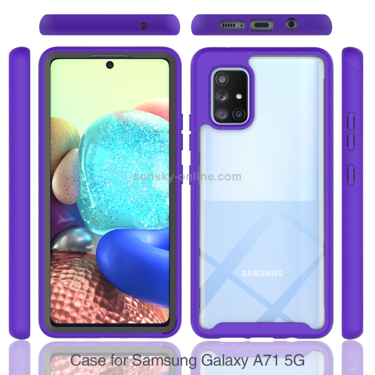 Case Samsung Galaxy A71 5G / Pre-order * Starry Sky ชุดสีทึบกันกระแทก PC + เคสป้องกัน TPU *