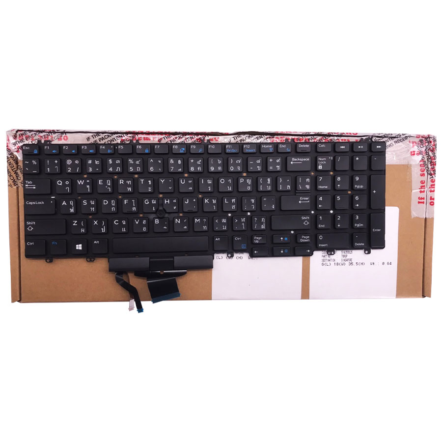 แป้นพิมพ์โน๊ตบุ๊ค Dell Precision 7730 แท้ประกันศูนย์ Dell