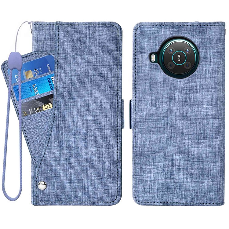 Case Nokia X10 5G / X20 5G # Pre-Order * เคสผิวผ้ายีนส์ที่เป็นเอกลักษณ์ มีสไตล์ และหรูหรา *