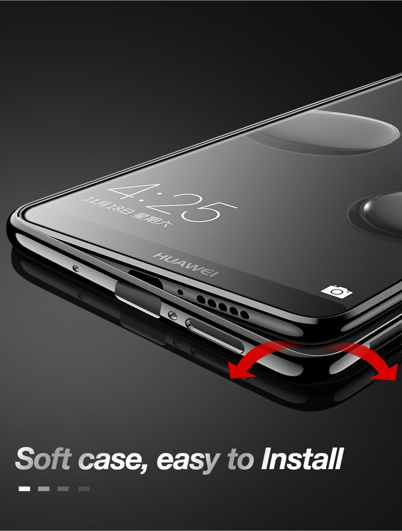 Case Huawei Mate 8 / Pre-order * เคสหรูหราเทคนิคการชุบทอง TPU ซิลิโคนอ่อนนุ่ม *