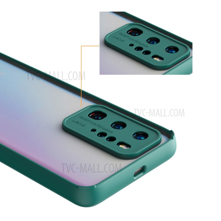 Case Huawei P40 Pro / Pre-order * เคส Soft TPU ขอบ 2 สี + Matte PC Back ไฮบริด *