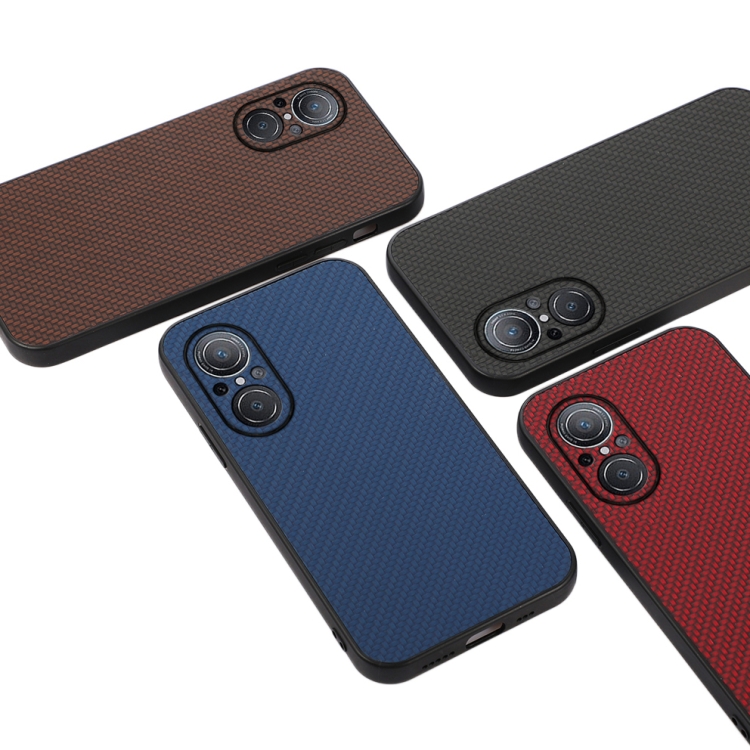 Case Huawei Nova 9 SE # Pre-Order * เคสโทรศัพท์กันกระแทกเนื้อคาร์บอนไฟเบอร์ Fine Hole *