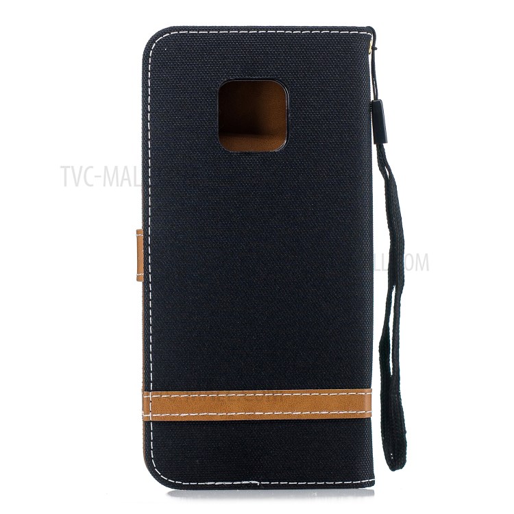 Case Huawei Mate 20 Pro / Pre-order * เคสสีทูโทน Jean ผ้าหนัง PU *