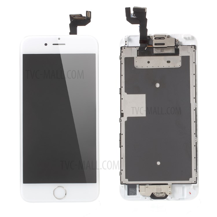 หน้าจอ LCD และชุดประกอบ Digitizer พร้อมกรอบและอะไหล่ขนาดเล็ก iPhone 6 & 6s / Pre-Order * ใช้เปลี่ยนหน้าจอสัมผัสที่ไม่ตอบสนอง หรือรอยร้าวหรือรอยขีดข่วนบนกระจก *