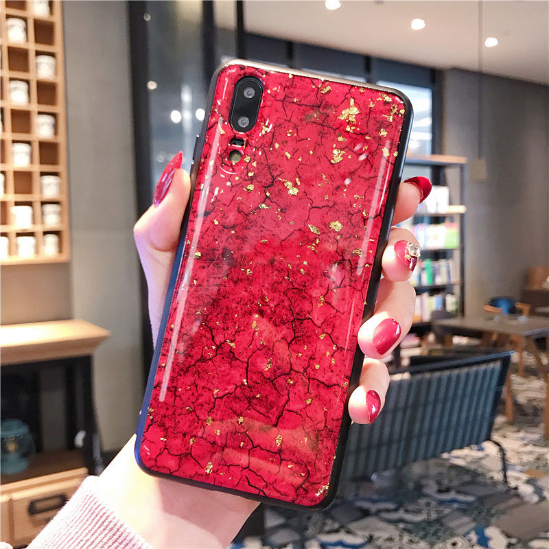 Case Huawei P20 Pro / Pre-order * เคสเคลือบปั๊มทองคำเลอค่าหรูหรา วัสดุ TPU อ่อนนุ่มยืดหยุ่นและทนทาน *