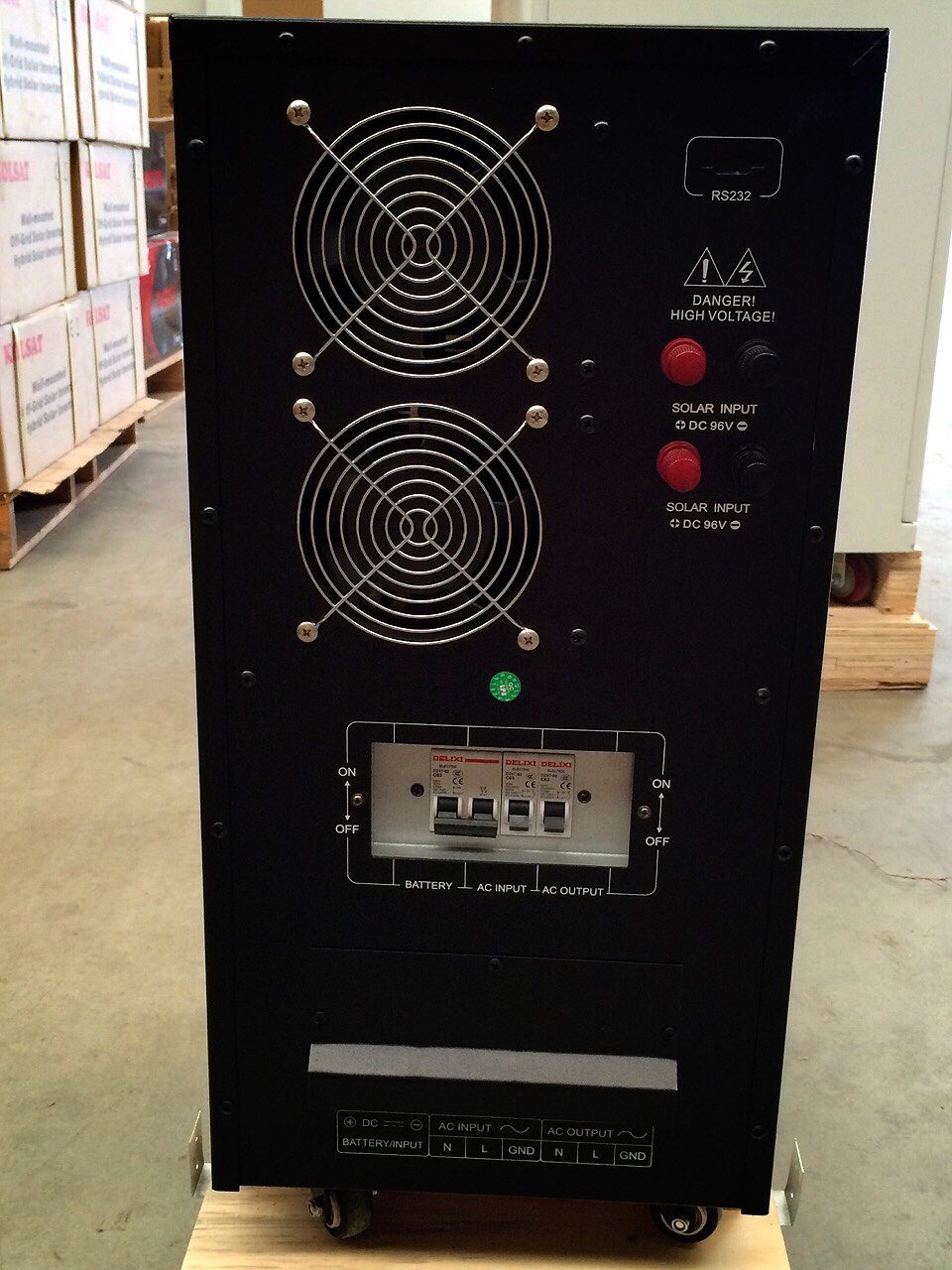 เครื่องแปลงไฟสำหรับโซล่าเซลล์ + โซล่าชาร์จเจอร์ (INK Solar Inverter)