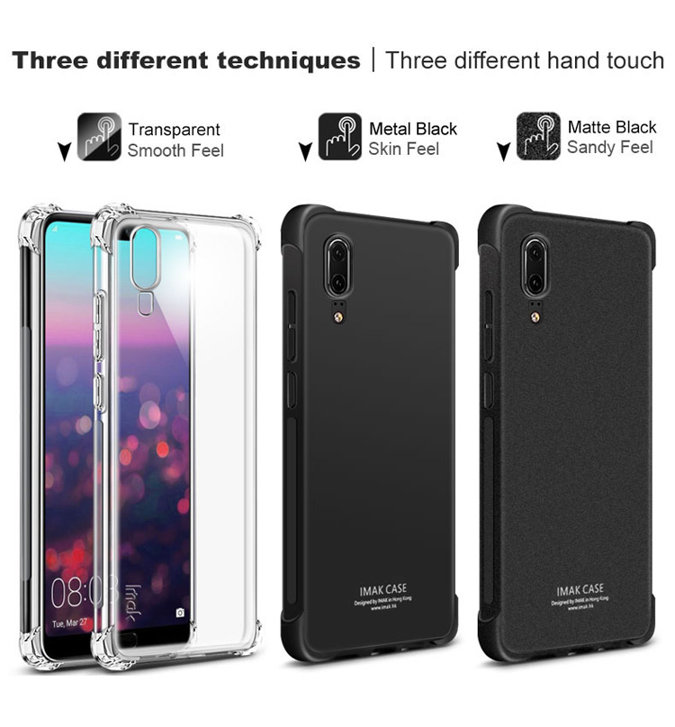 Case Huawei P20 / Pre-order * IMAK พรีเมี่ยม TPU กันกระแทก 4 มุม + กันรอยหน้าจอ *
