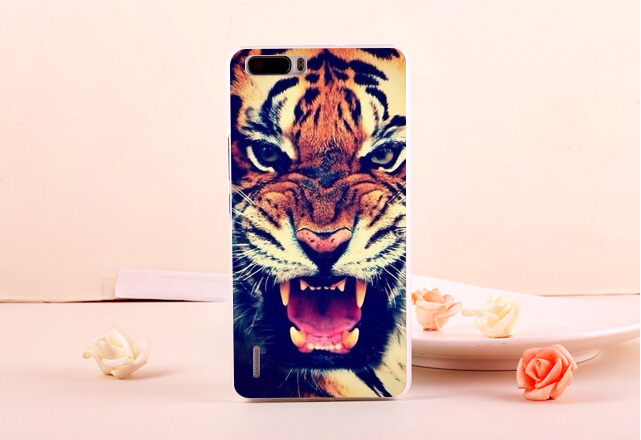Case Huawei Honor 6 Plus / Pre-order * เคสยางแข็ง พิมพ์ลายสีสันสดใส *