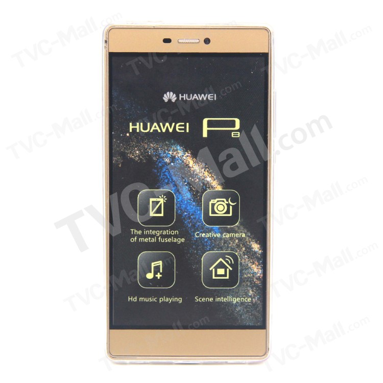 Case Huawei P8 / Pre-order * สลิม TPU พื้นผิวลายนูนบรรเทาสดใส *