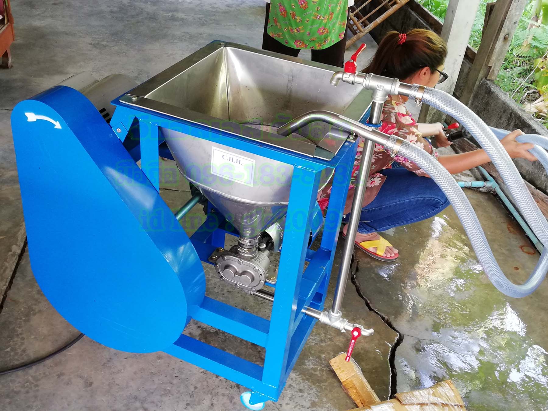 เครื่องโรยเส้นขนมจีน