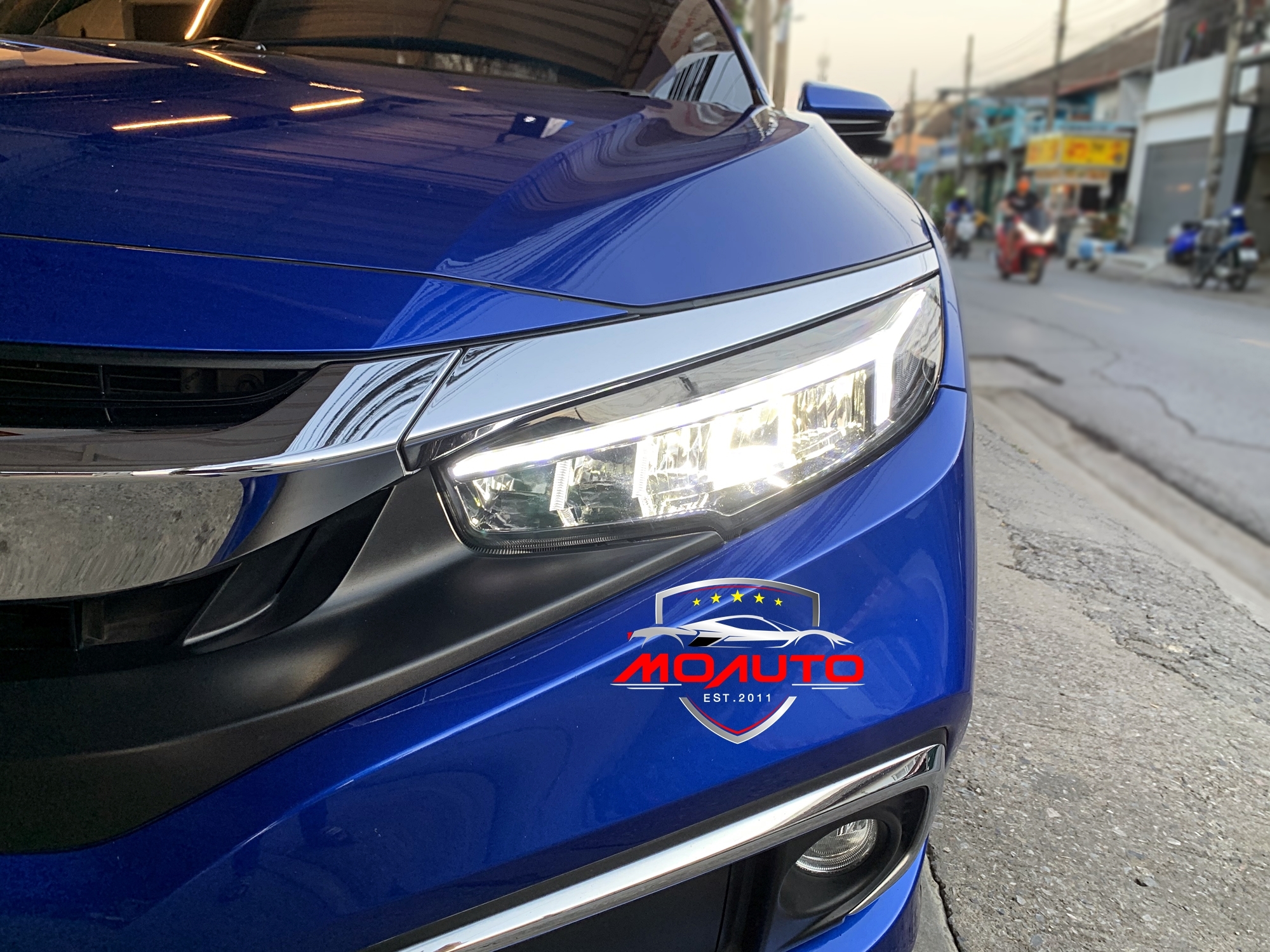 โคมไฟหน้า LED ทรง Audi Style CIVIC FC / FK 2016-2021