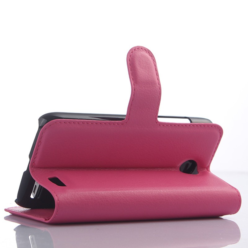 Case Lenovo A516 / Pre-order * เคสผิวลิ้นจี่ กระเป๋าสตางค์ซองหนัง PU *