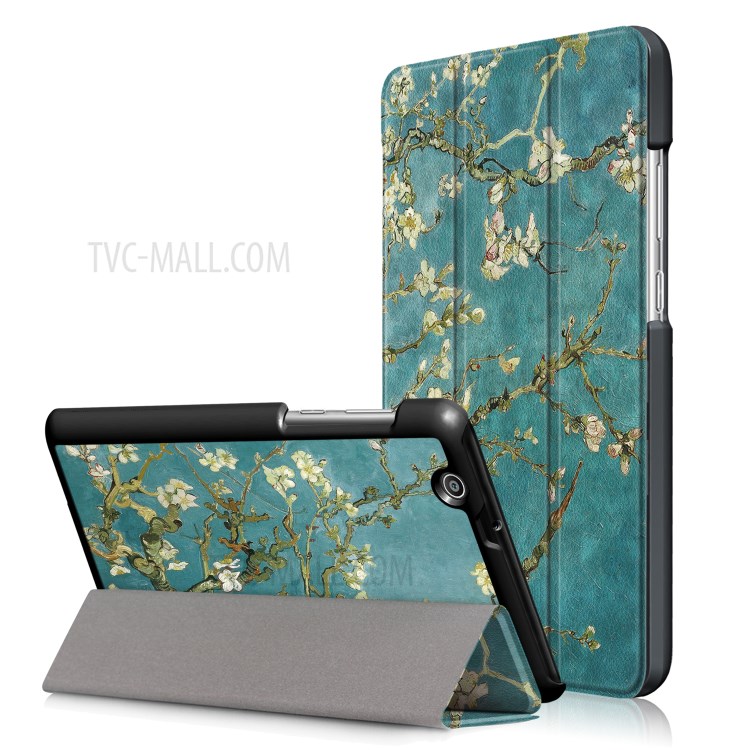 Case Huawei MediaPad T3 7' 3G / Pre-order * เคสลวดลาย 3-พับ ฝาพับสามพับสามารถพับเก็บเป็นขายึดได้ *