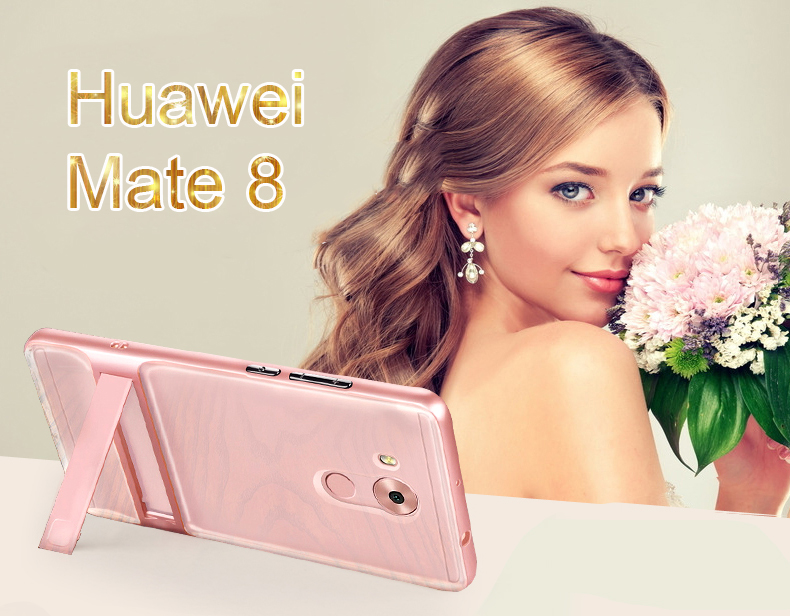 Case Huawei Mate 8 / Pre-order * เคสซิลิโคนชุดขาตั้งนุ่มTPUปกหลัง *