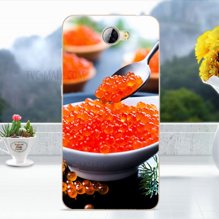 Case Huawei Y5ii / Pre-order * Softlyfit นูน เคส TPU ช่วยให้ดูสดใส *