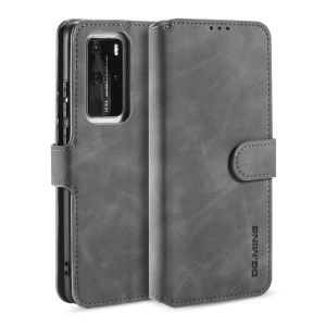 Case Huawei P40 Pro / Pre-order * DG.MING กระเป๋าสตางค์หนังย้อนยุคสไตล์ *