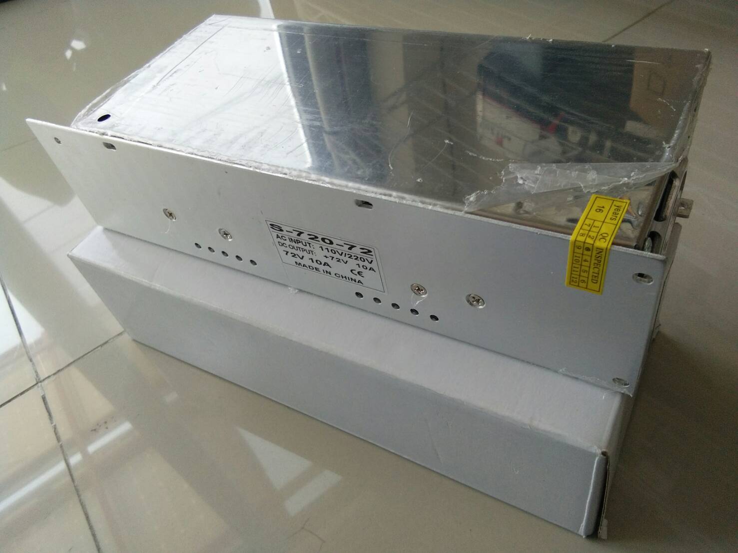 Power Supply - 72V 10A 720W