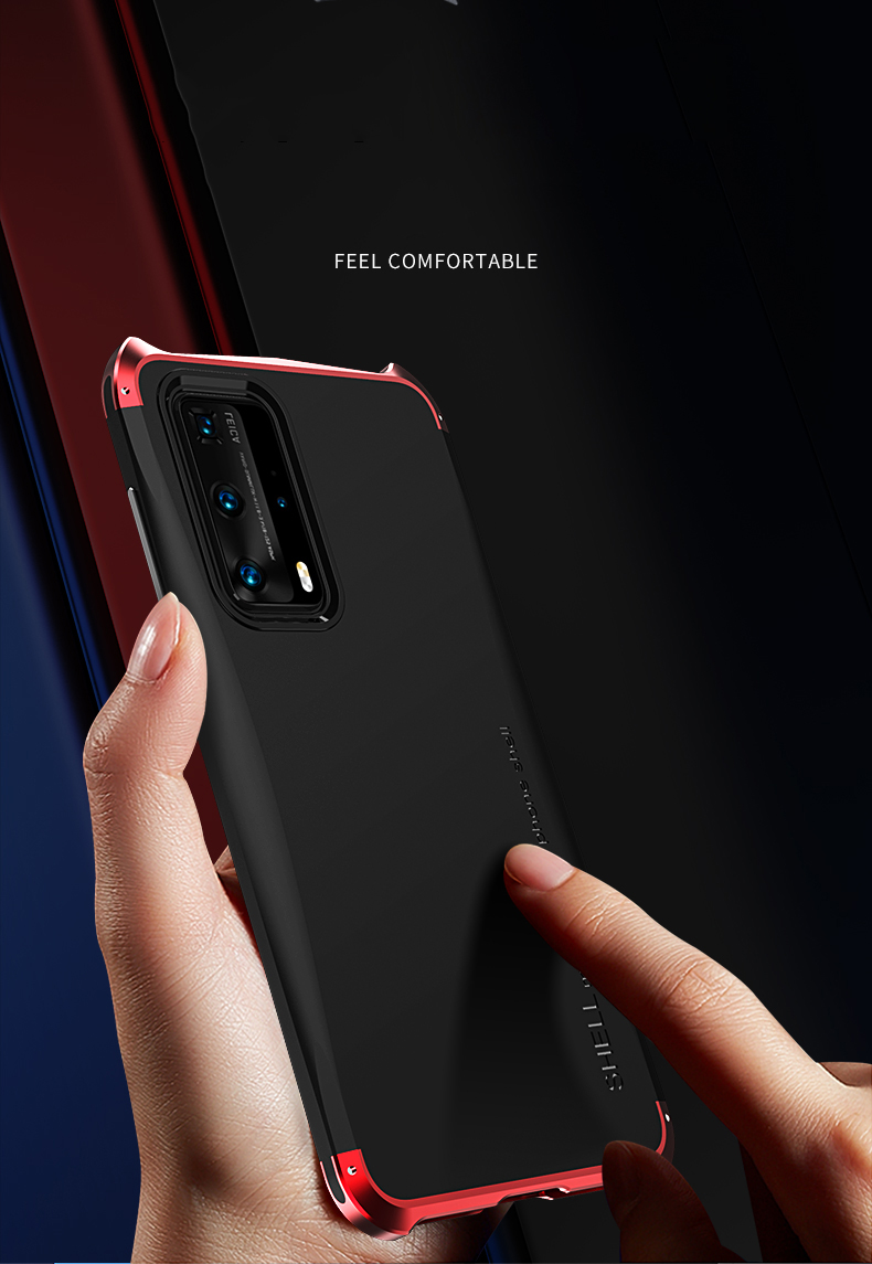 Case Huawei P40 Pro / Pre-order * เคส Defender Series PC + โลหะเคสไฮบริด ทำจากวัสดุพลาสติก + โลหะแข็งและเหนียว *