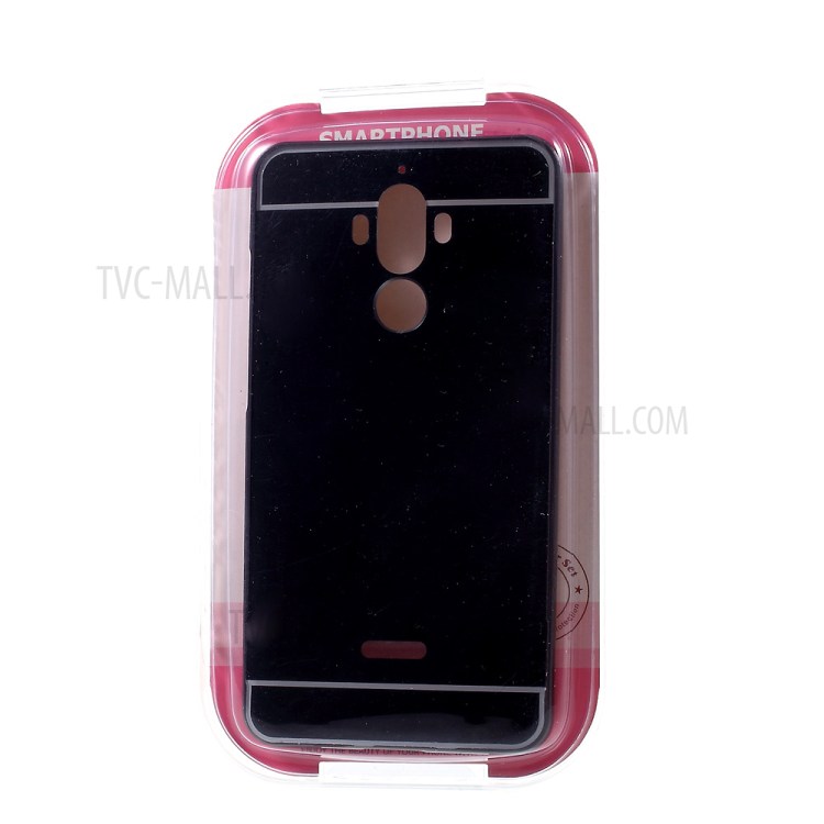 Case Huawei Mate 9 / Pre-order * 2 in 1 กรอบกันชนโลหะ แผ่นหลังที่มีพื้นผิวเหมือนกระจก *