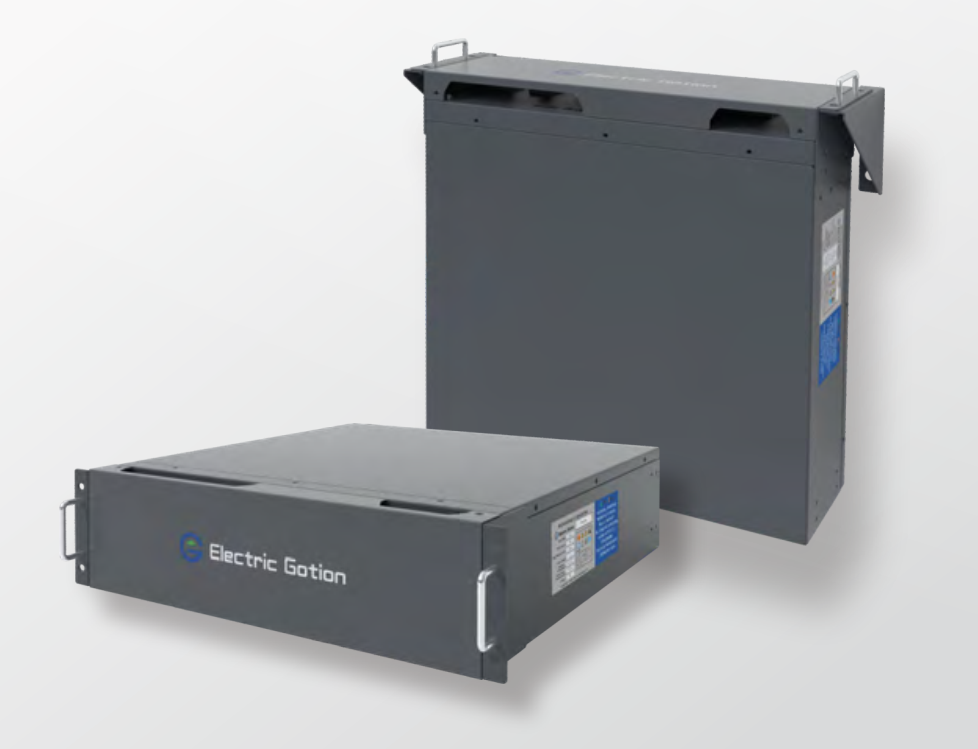 แบตเตอรี่ลิเธียมไอรอนฟอสเฟต LiFePO4 แบบ Rack Type ยี่ห้อ Electric Gotion ขนาดความจุ 100Ah 51.2V