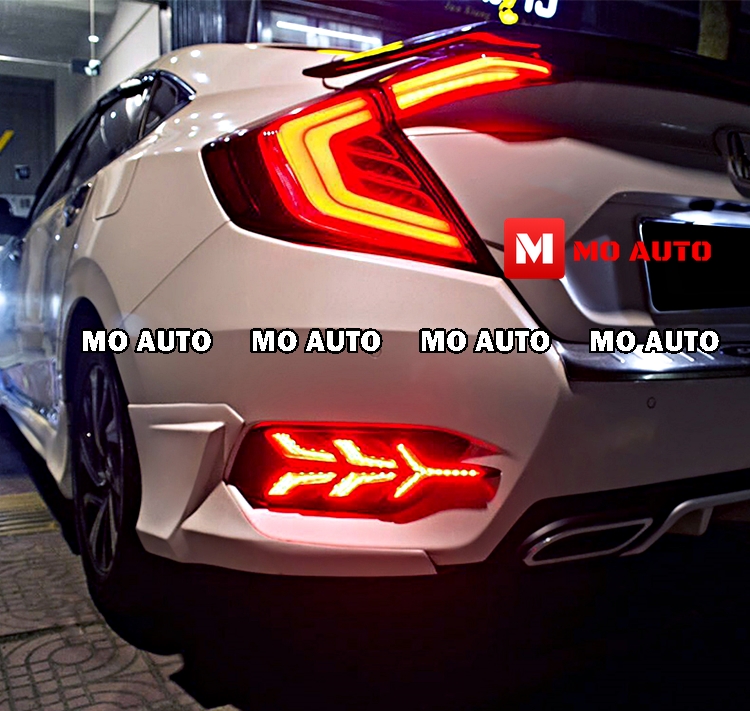 ไฟเบรคกันชนท้าย AUDI Style Civic FC 2016-2021