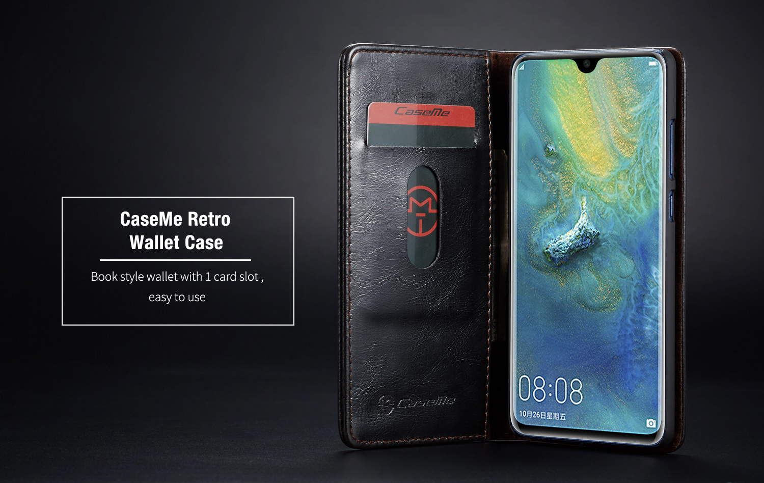 Case Huawei Mate 20 / Pre-order * CASEME นี้มีหนัง PU หนังวัวสองชั้น *