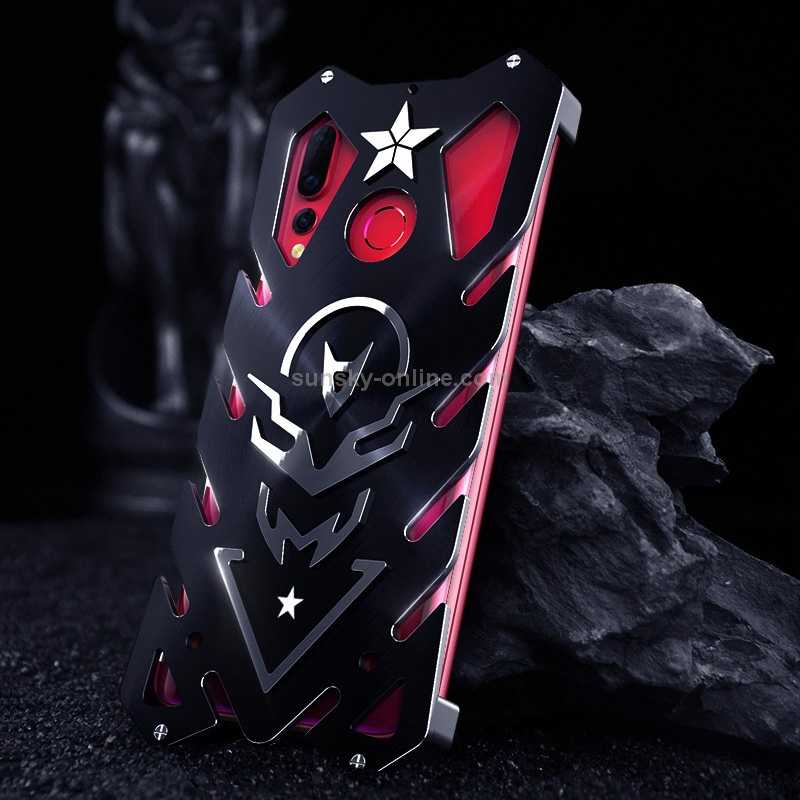 Case Huawei Nova 4 / Pre-Order * เคส Bumper โลหะอลูมิเนียมกันกระแทก Vulcan Pattern *