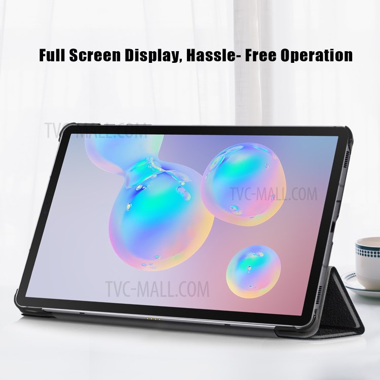 Case Samsung Galaxy Tab S6 Lite / Pre-Order * เคสหนังสมาร์ทยืน 3 - พับ ฟังก์ชั่นปลุก / นอนหลับอัจฉริยะ *