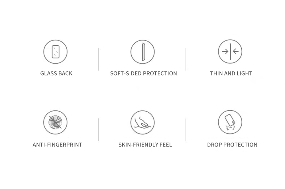 Case Realme 6 Pro / Pre-Order * เคสกระจกนิรภัยไล่สี + PC + เคส TPU Hybrid การออกแบบสีไล่ระดับสีที่ไม่ซ้ำกันและมีสไตล์ *