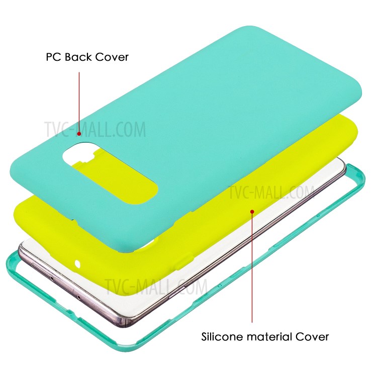 Case Samsung Galaxy S10 / Pre-Order * เคสกันกระแทก PC + ซิลิโคนหุ้มยางไฮบริด เคสซิลิโคนและพีซีไฮบริดการป้องกันแบบสองชั้น *