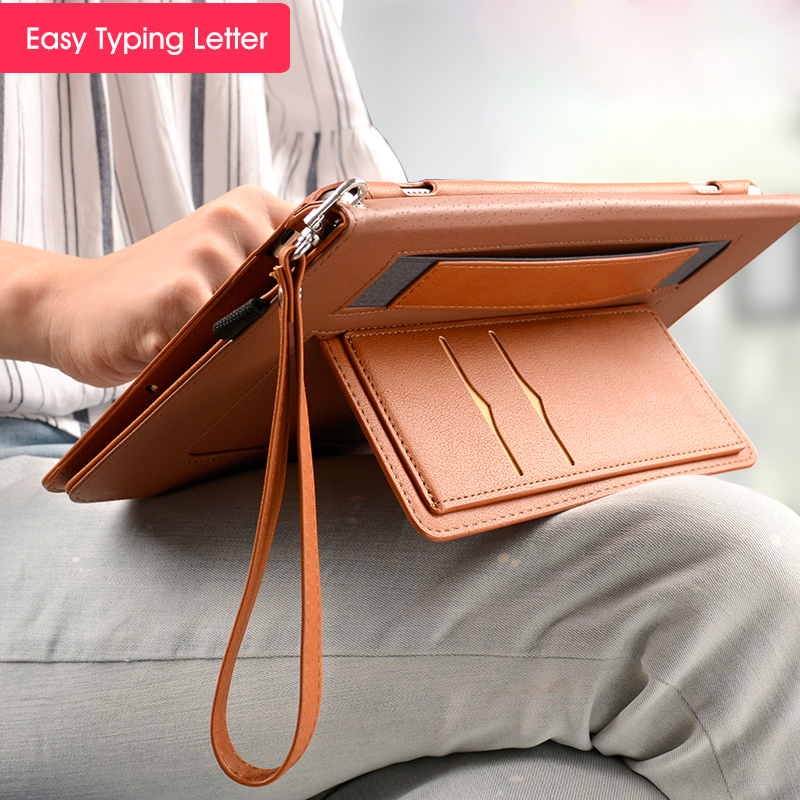 Case Huawei MediaPad M3 # Pre-order * เคส M3 กับผู้ถือมือ Strip ปกคลุมยืนพลิกซองหนังฟังก์ชั่นปก *