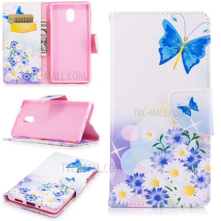 Case Nokia 3 / Pre-order * รูปแบบการพิมพ์ซองหนังพร้อมขาตั้ง *