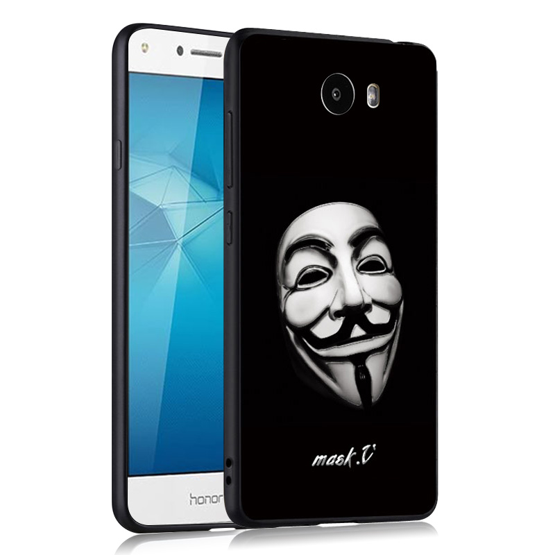 Case Huawei Y5 ii / Pre-order * 3D เคสพิมพ์ลายนูน Soft TPU *