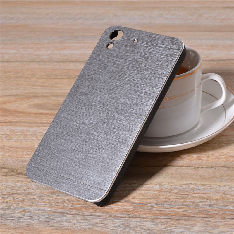 Case Huawei Y6 / Pre-order * เคสแข็งบางแปรงขัด โลหะอลูมิเนียม + PC *