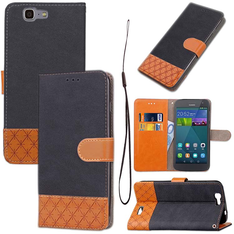 Case Huawei G7 / Pre-order * เคสโทรศัพท์ทำจากผ้ายีนส์และหนัง PU *