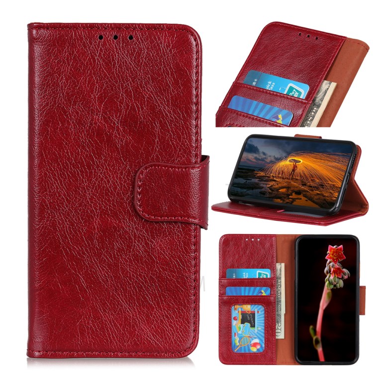 Case Samsung Galaxy S21 Ultra 5G / Pre-Order * เคสปกแม่เหล็ก Nappa เนื้อหนัง Split ปกหนังแยกคุณภาพสูง *
