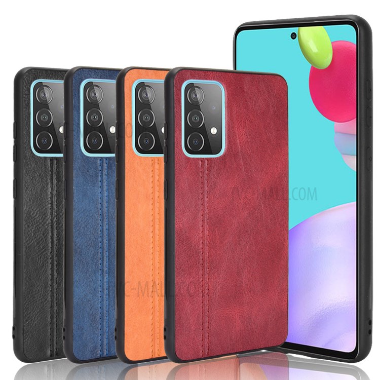 Case Samsung Galaxy A52 5G/4G # Pre-Order * เคสโทรศัพท์มือถือไฮบริดแบบ Drop-Proof เคลือบด้วยหนัง PU *