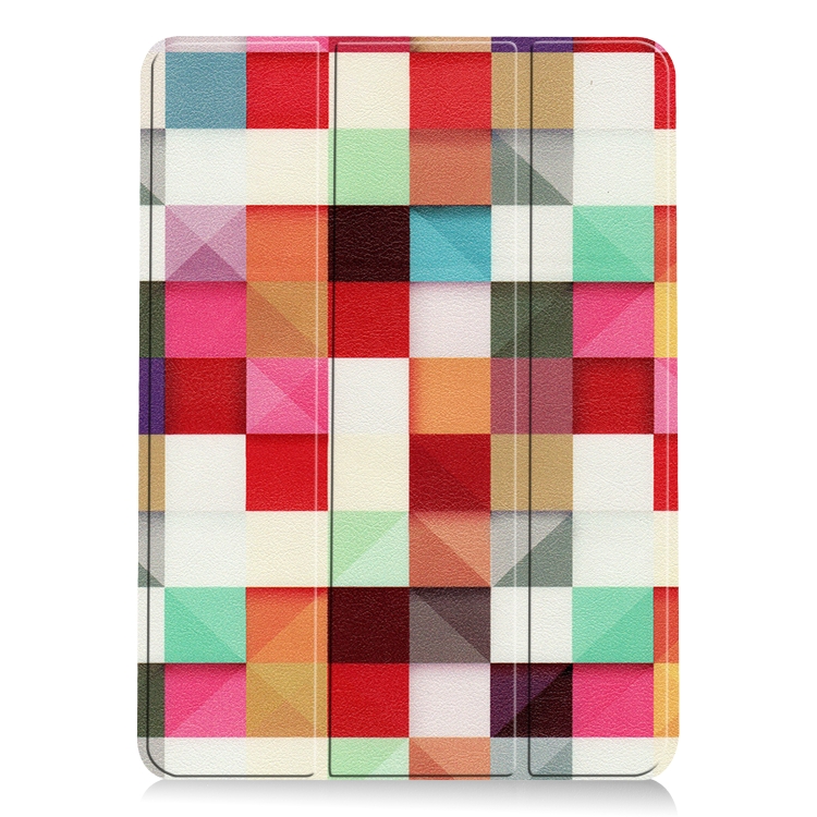Case iPad Air 5 # Pre-Order * เคสหนังพลิกแนวนอนแบบวาดสีพร้อมที่วางสามพับและฟังก์ชั่น Sleep / Wake-up *