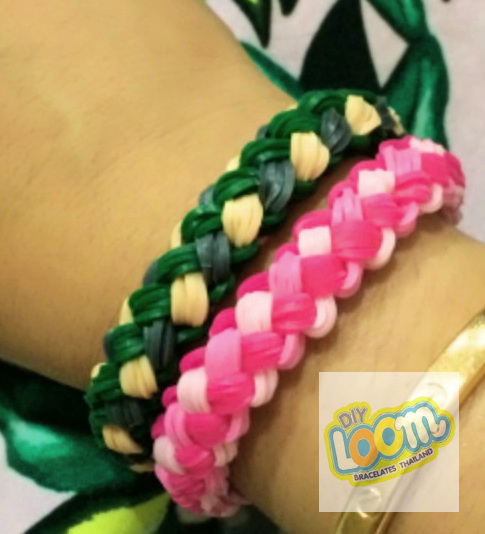 หนังยางถัก Silicone loombands สีเทาเข้ม หายากมากๆ เท่ห์และเก๋สุดๆ สั่งทำพิเศษ สำหรับ DIY Loom Bracelets Thailand เท่านั้น