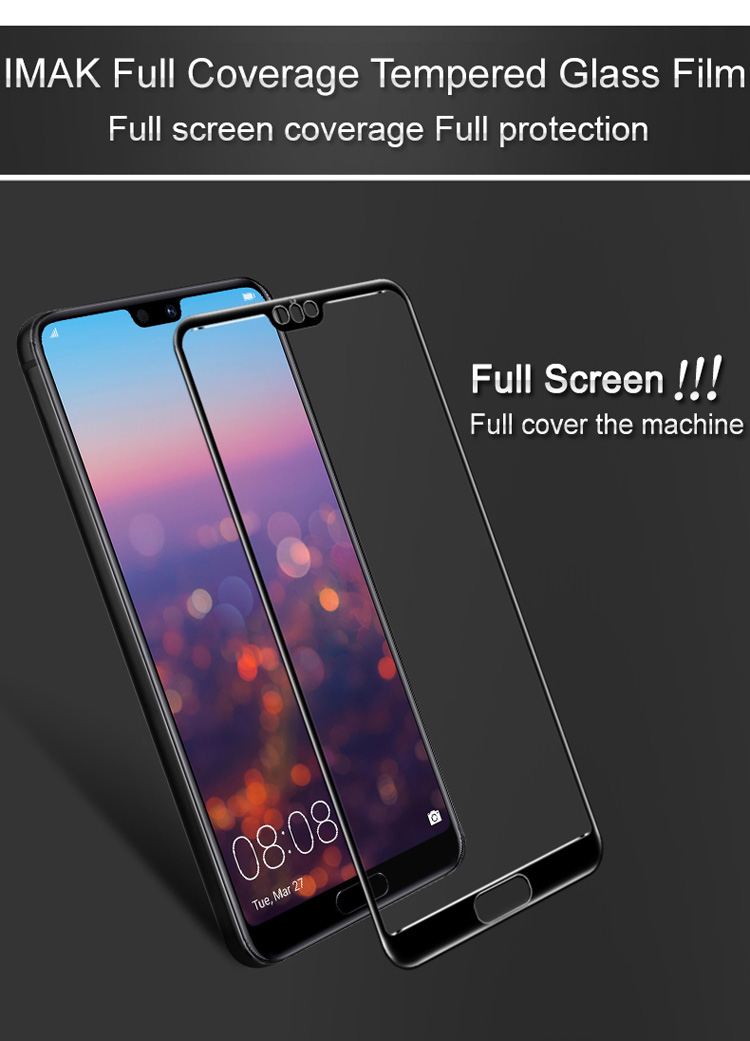กระจกนิรภัย Huawei P20 Pro / Pre-order * IMAK ขนาดเต็ม ผลิตจากกระจกที่มีคุณภาพสูง *