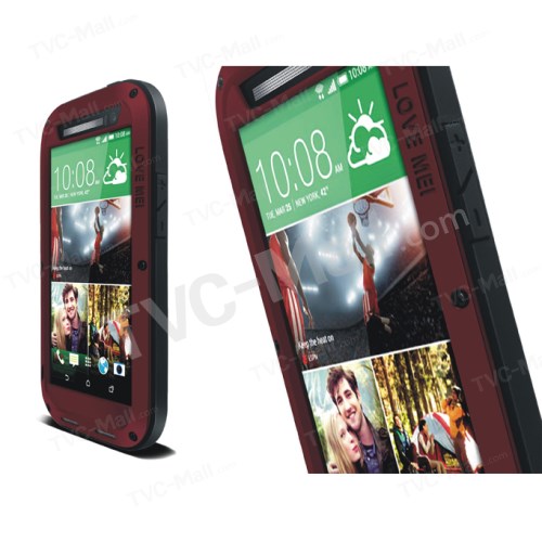 Case HTC ONE M8 / Pre-order * LOVE MEI เคสโลหะ + ซิลิโคน + Gorilla Glass *