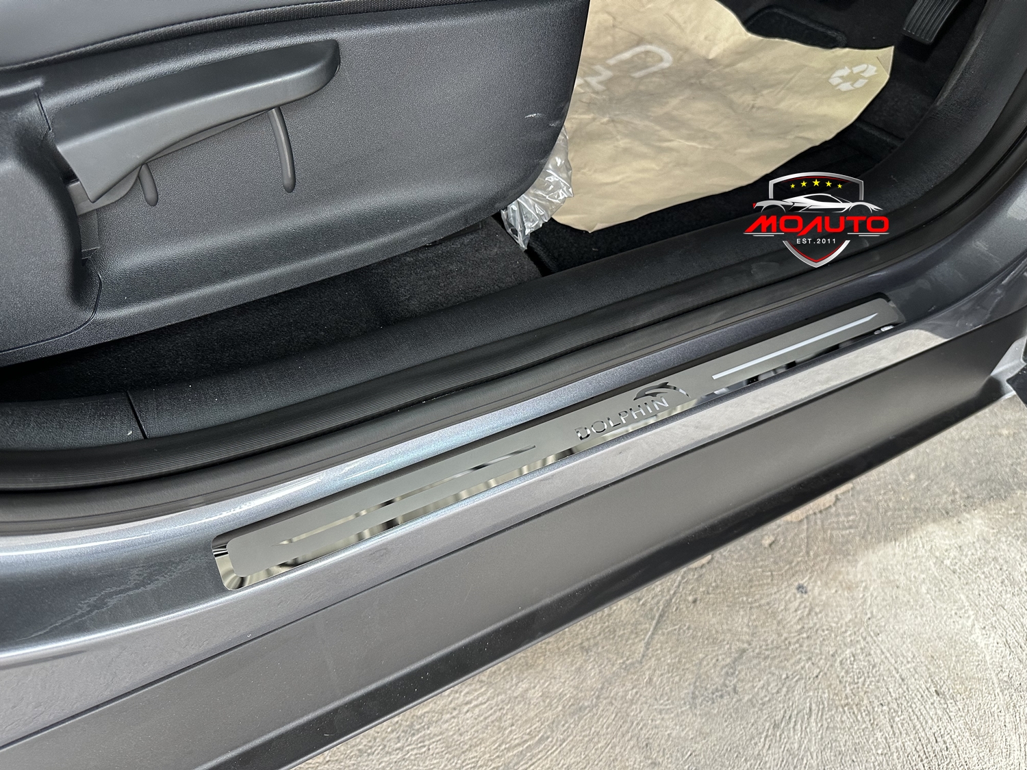 สคับเพลทกันรอยภายนอกสแตนเลท BYD DOLPHIN