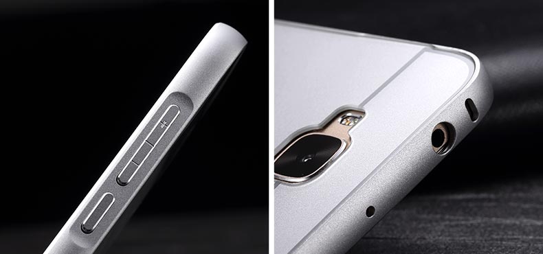 Case Huawei G7 Plus / Pre-order * Bumper 2 in 1เคสอลูมิเนียมโลหะ + พลาสติกปกหลัง *