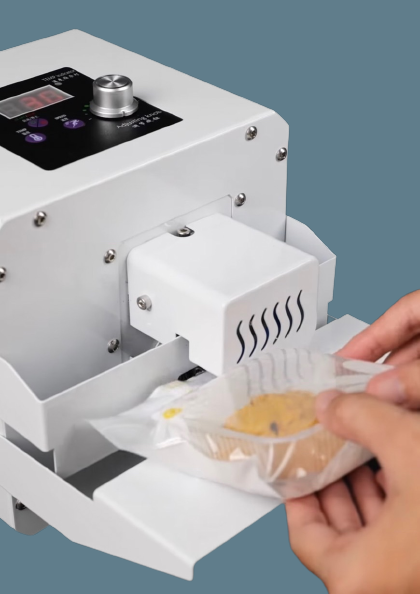 เครื่องซีลถุงอัตโนมัติ ตัวเครื่องเป็นเหล็ก 1 ชิ้น 005678