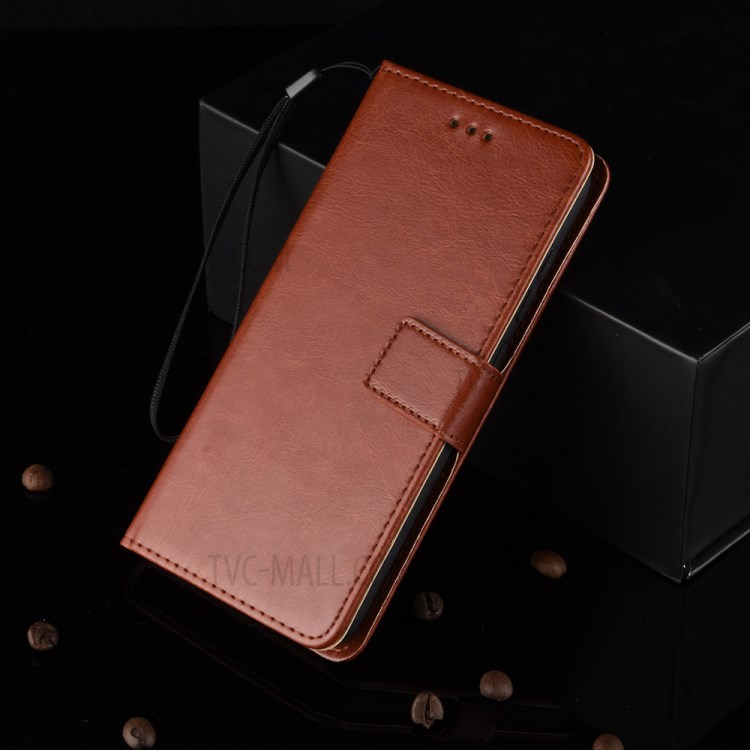 Case Vivo Y11 / Pre-Order * เคสซองหนังกระเป๋าสตางค์ Crazy Horse ช่องเสียบการ์ด Wallet และช่องใส่เงินสด *