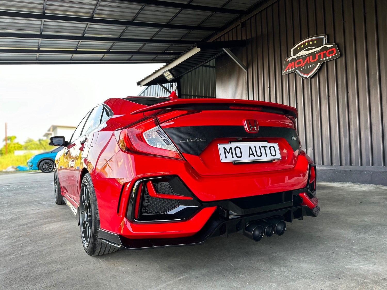 ชุดแต่ง TYPE-R สำหรับ CIVIC FC 2016-2021 (แบบเปลี่ยนกันชน)