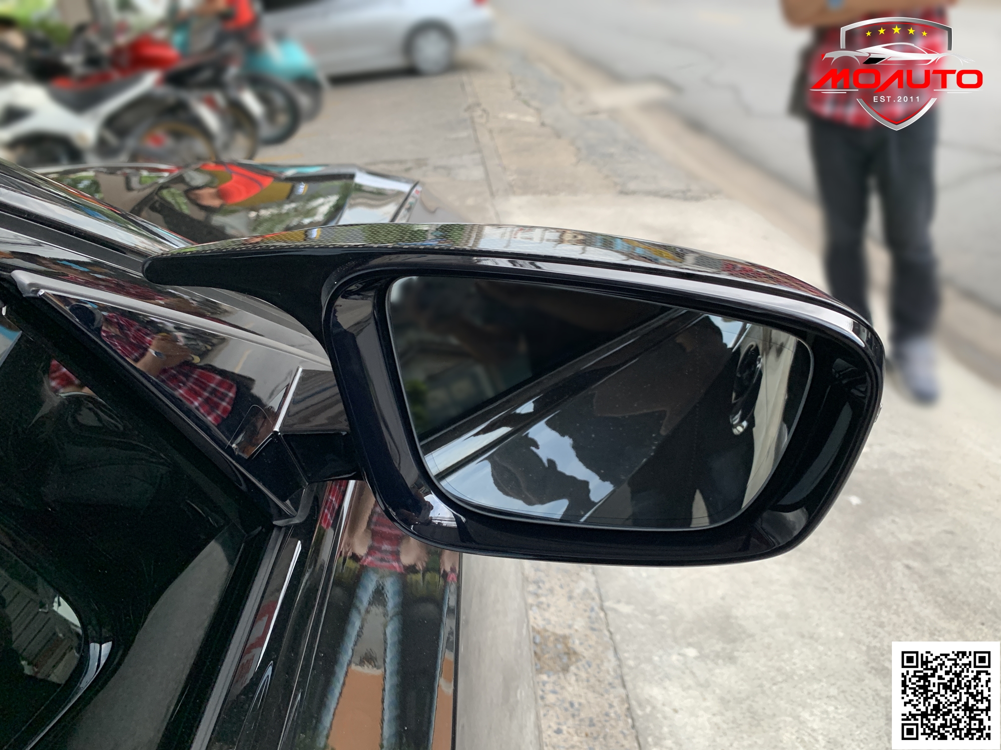 ฝากระจกมองข้างคาร์บอนแท้ ทรง M5 BMW G20