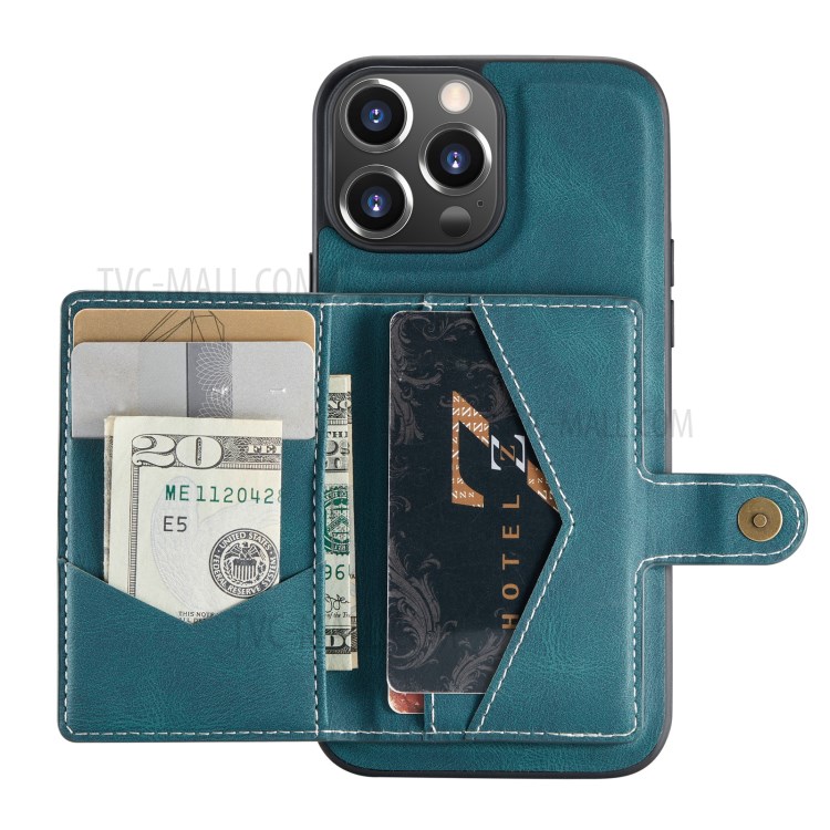 Case iPhone 13 Pro Max # Pre-Order * JEEHOOD แบบถอดได้ 2-in-1 Magnetic Design Phone Case Kickstand Wallet *