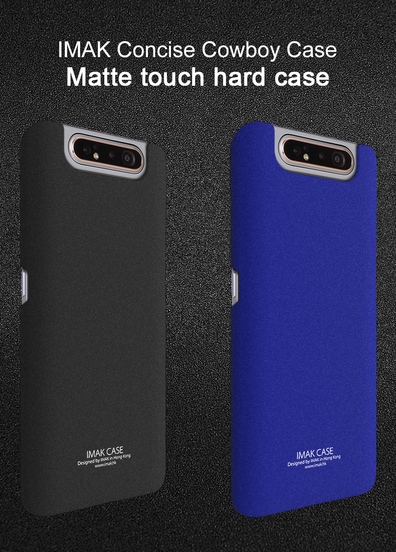 Case Samsung Galaxy A80, A90 / Pre-Order * IMAK Matte Hard PC วัสดุ PC ที่เหนือกว่าการป้องกันที่ดีเยี่ยม พื้นผิวด้านเพื่อต้านทานลายนิ้วมือและเหงื่อ *