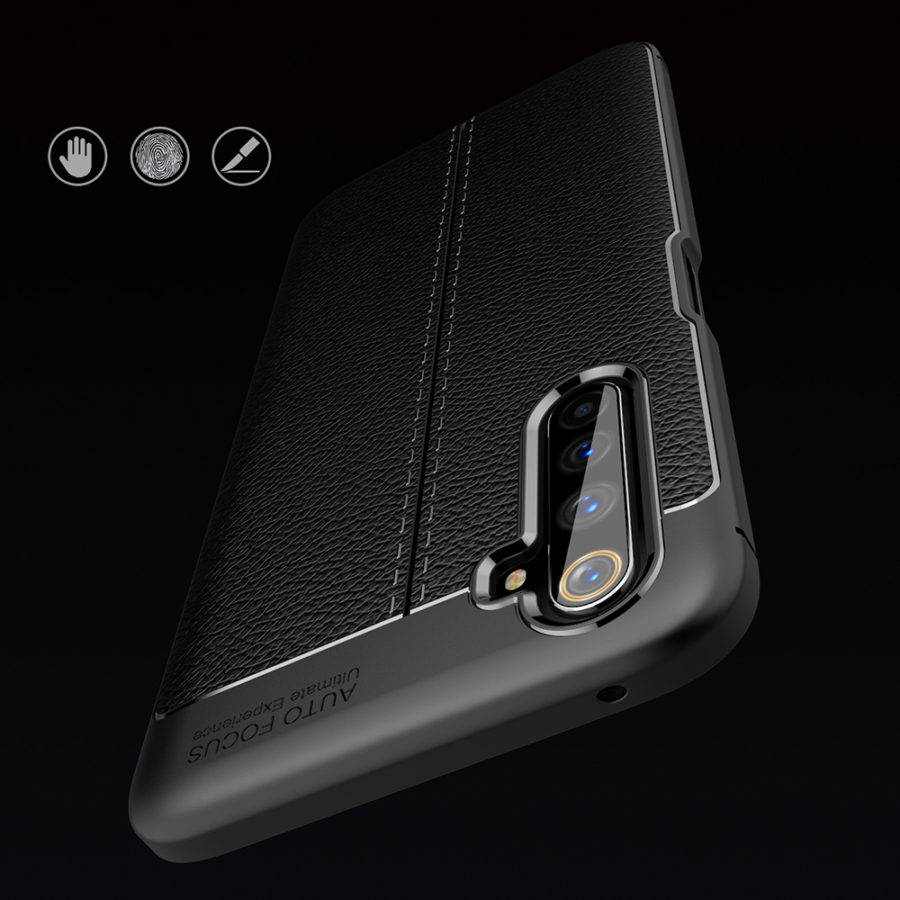 Case Realme 6 Pro / Pre-Order * เคสผิวลิ้นจี่เนื้อนุ่ม TPU ปก พื้นผิวลิ้นจี่เนื้อสัมผัสที่สะดวกสบาย *
